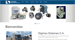Desktop Screenshot of digimex.com.ve